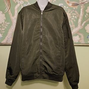 LON-NYC Across The Pond Mens Bomber Jacket Size M
